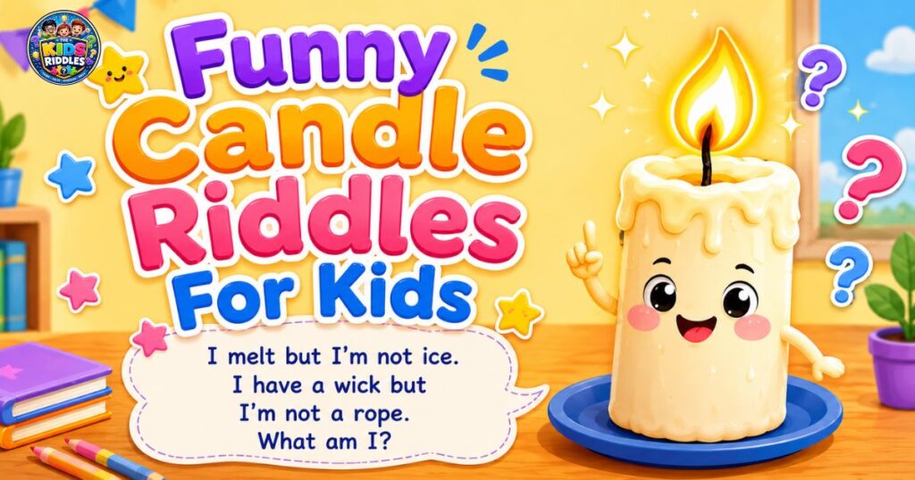 Funny Candle Riddles For Kids