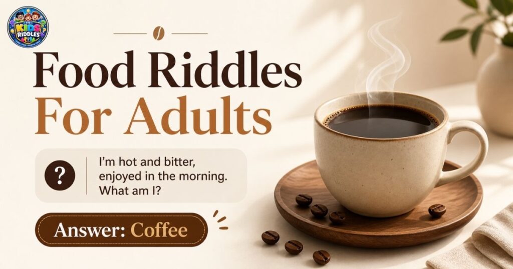 Food Riddles For Adults