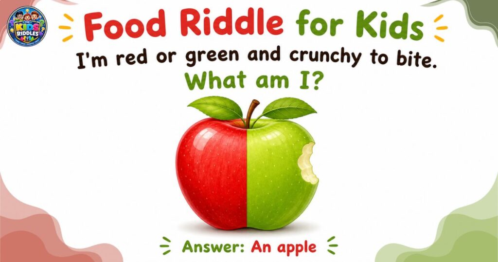 Food Riddles For Kids