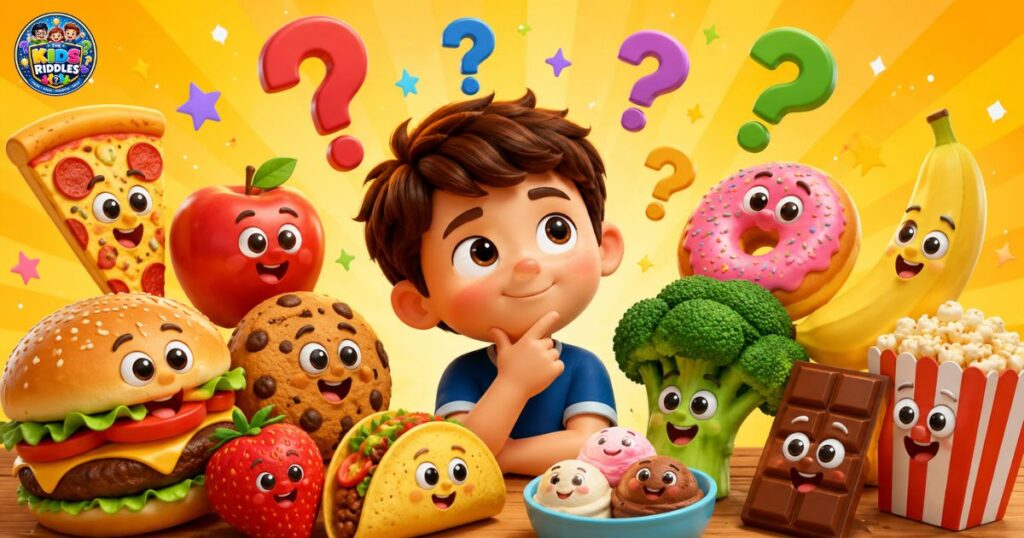 Funny Food Riddles For Kids