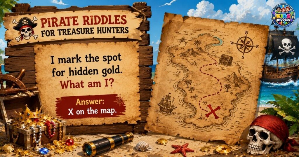 Pirate Riddles For Treasure Hunters