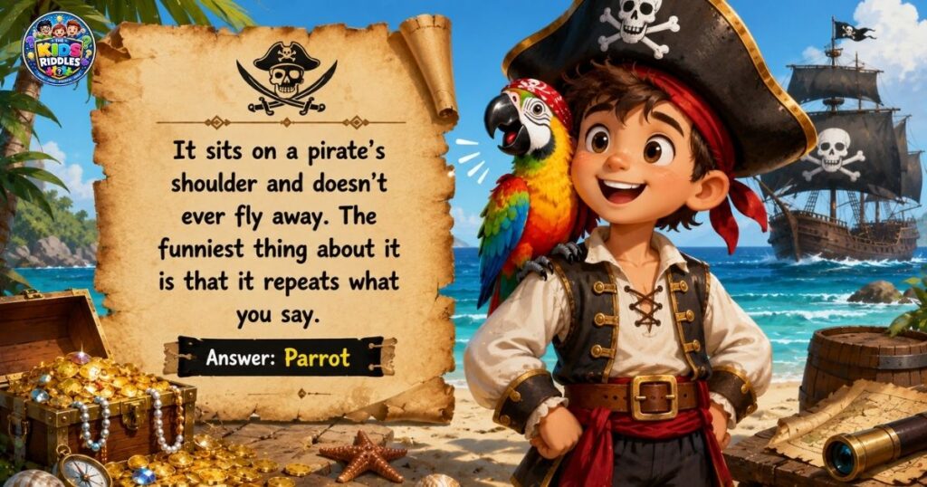 Pirate Riddles For kids