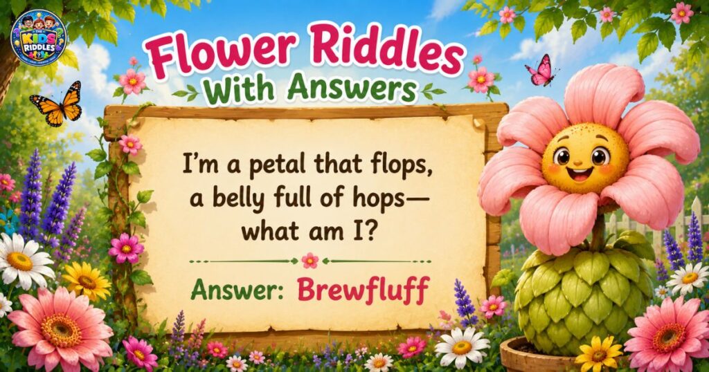 Flower Riddles With Answers
