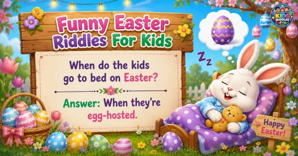 Funny Easter Riddles For Kids