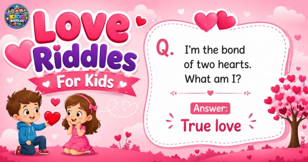 Love Riddles For Kids