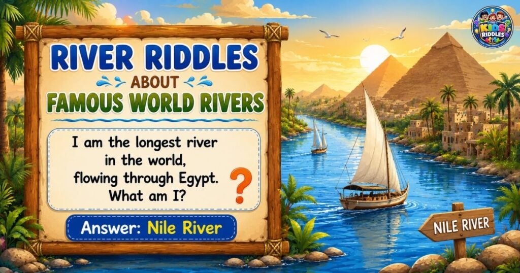 River Riddles About Famous World Rivers