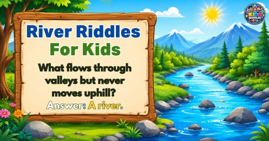 River Riddles For Kids