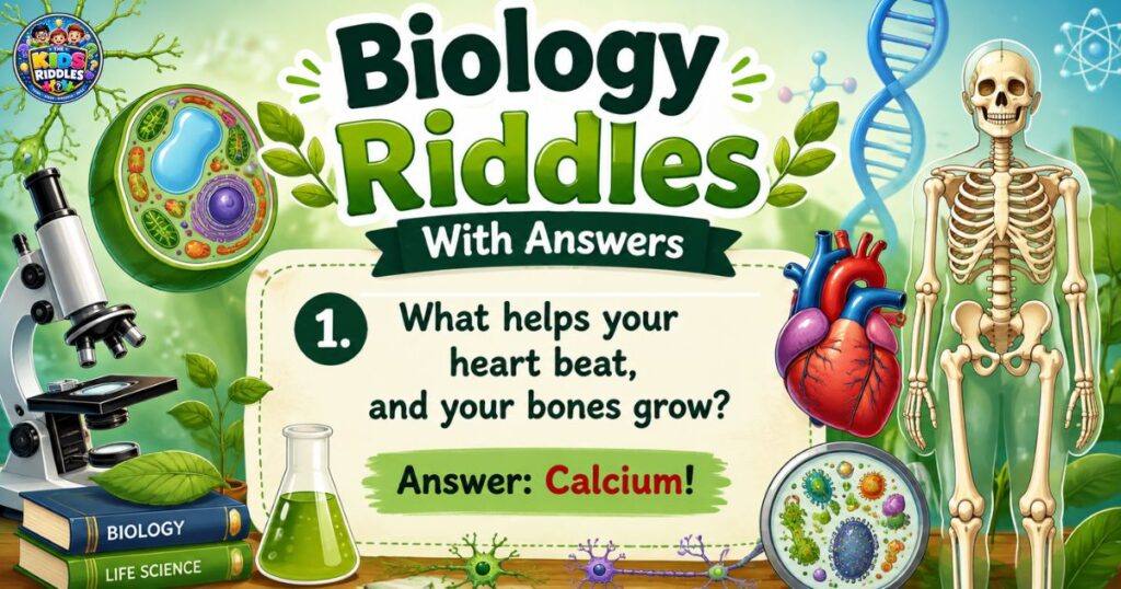 Biology riddles with answers