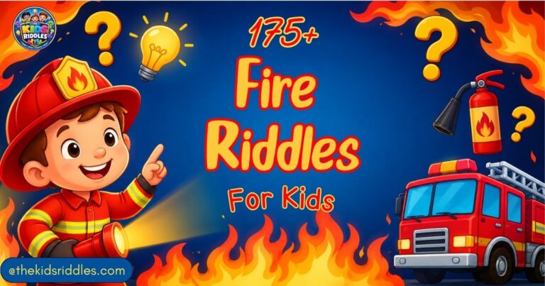 Fire riddles