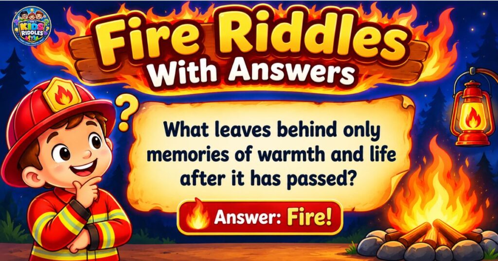 Fire riddles with answers