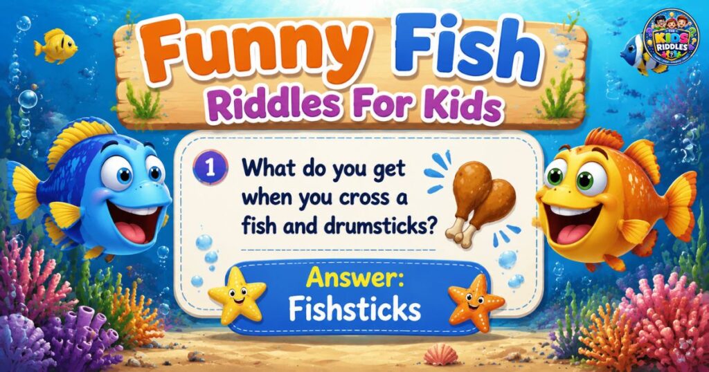 Funny Fish Riddles For Kids
