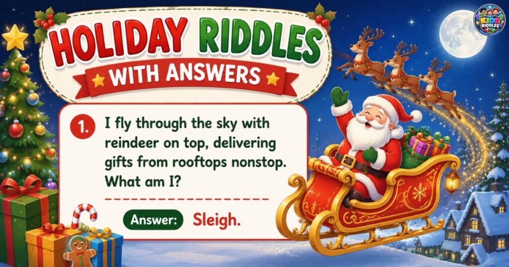 Holiday Riddles With Answers