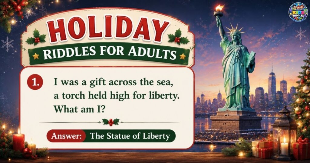 Holidday Riddles for Adults