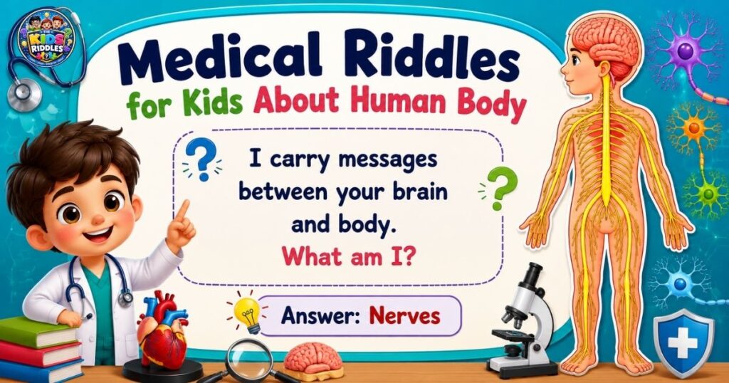 Medical Riddles For Kids About Human Body