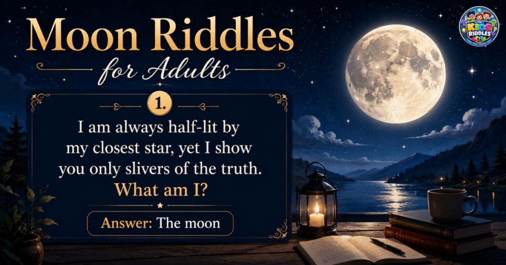 Moon Riddles For Adults