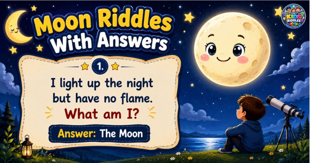 Moon Riddles With Answers
