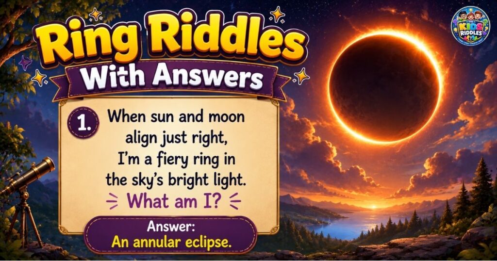 Ring Riddles With Answers