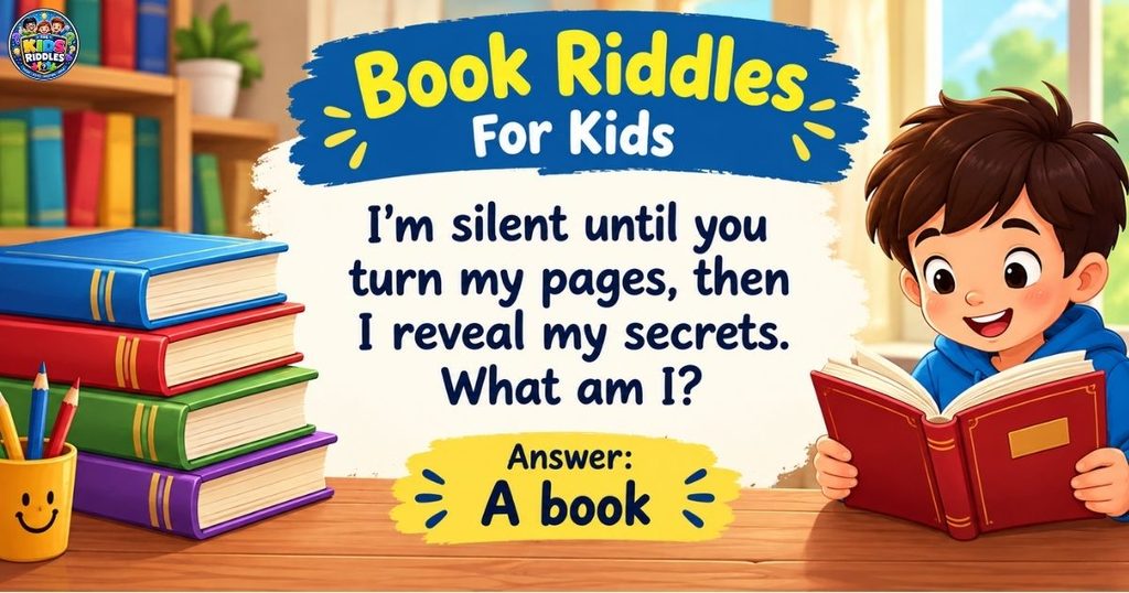 Book Riddles For Kids