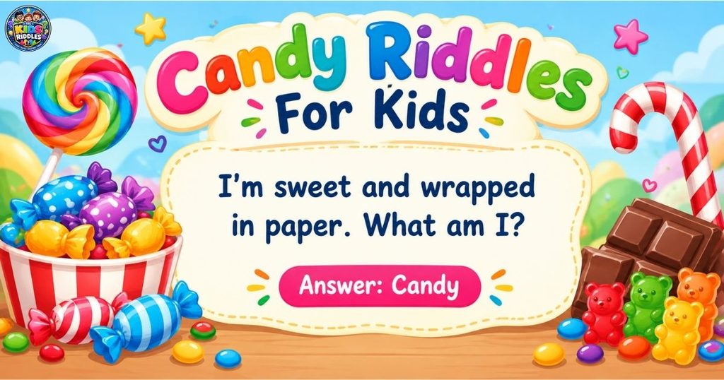Candy Riddles for kids