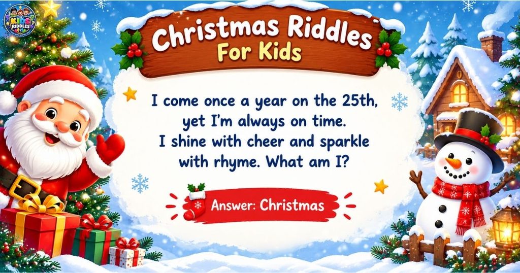 Christmas Riddles For Kids
