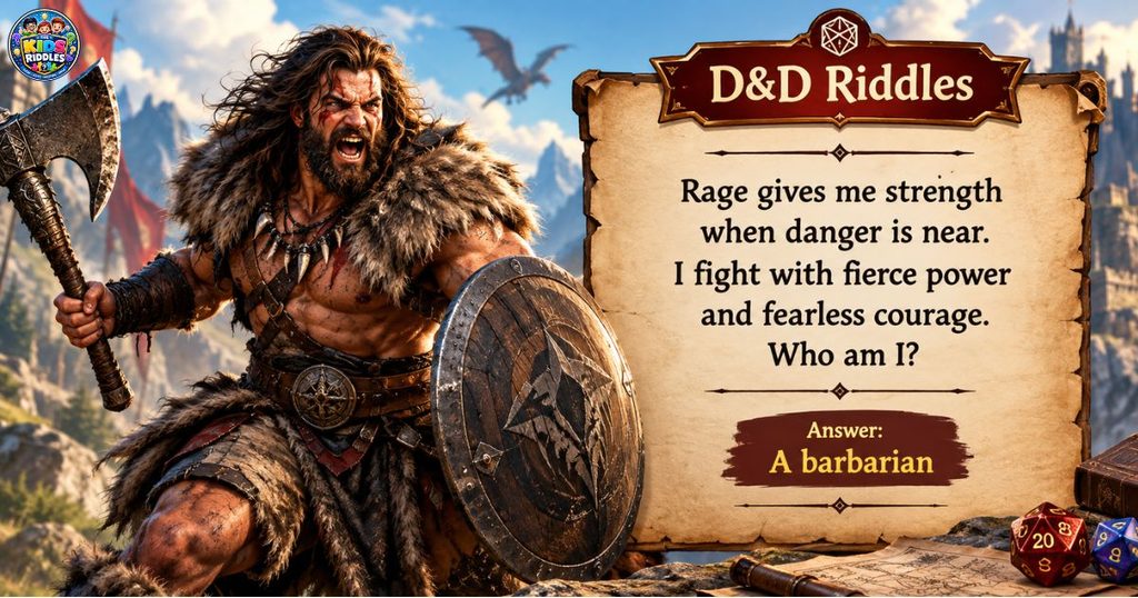 D&D Riddles with Answers