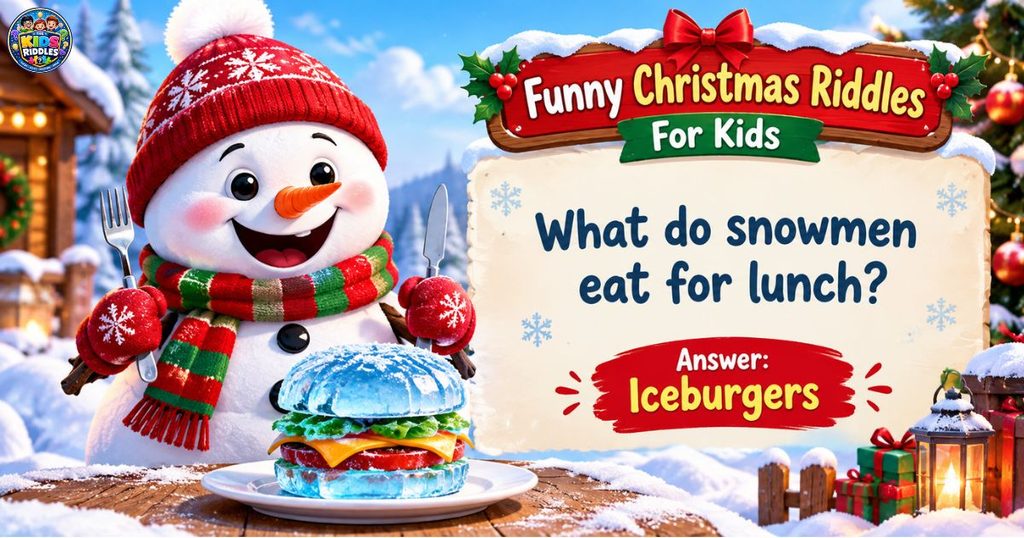 Funny Christmas Riddles For Kids