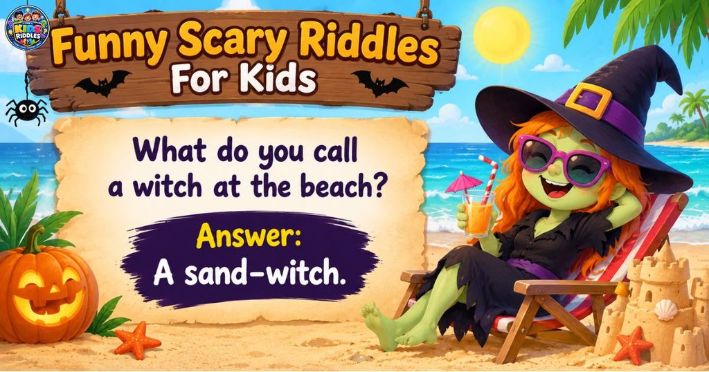 Funny Scary Riddles for kids
