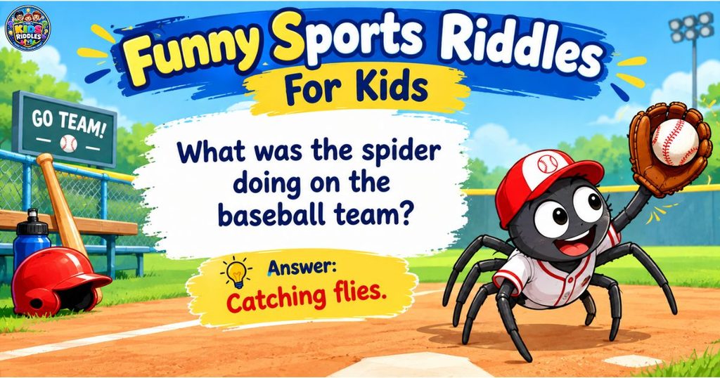 Funny Sports Riddles For Kids