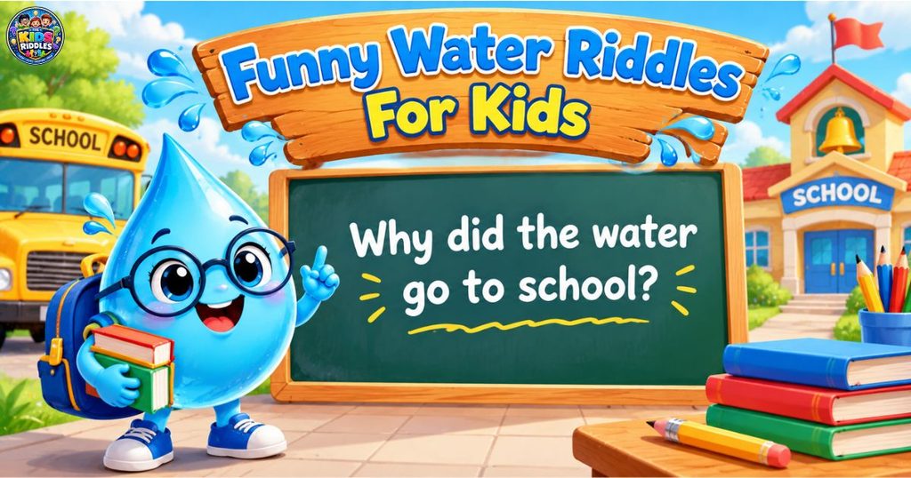 Funny Water Riddles For Kids
