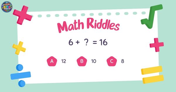 Math Picture Riddles For Kids 4