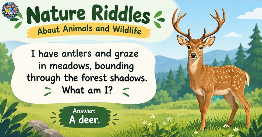 Nature Riddles About Animals and Wildlife