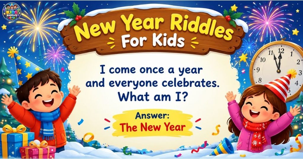 New Year Riddles For Kids