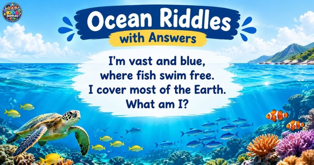 Ocean Riddles With Answers