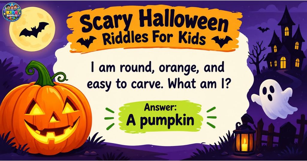 Scary Halloween Riddles For Kids