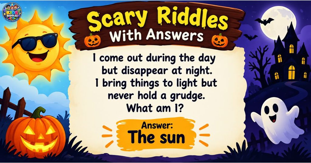 Scary riddles with answers
