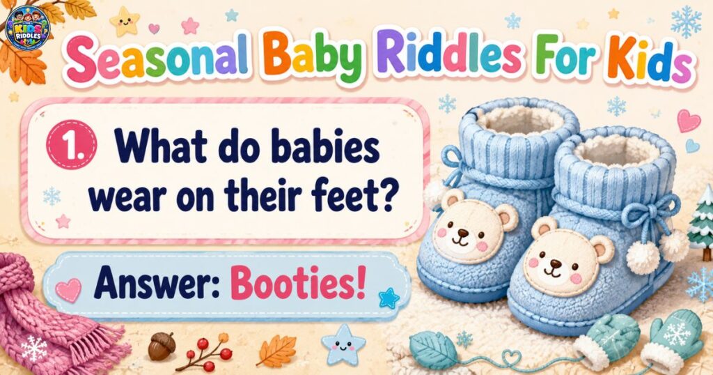Seasonal Baby Riddles For Kids