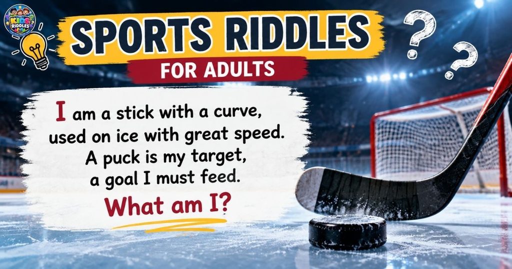 Sports Riddles For Adults