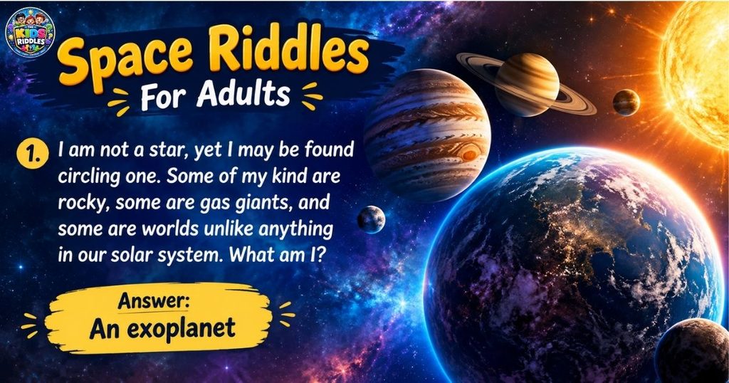 Space Riddles For Adults