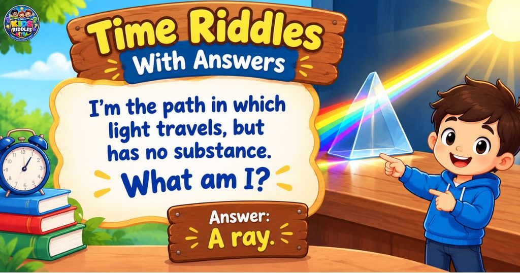 Time Riddles With Answers
