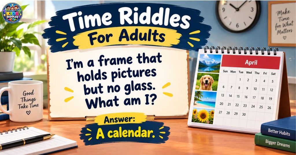 Time Riddles for Adults